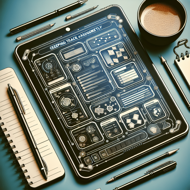 Stay on Top of Assignments with Digital Tracking Templates